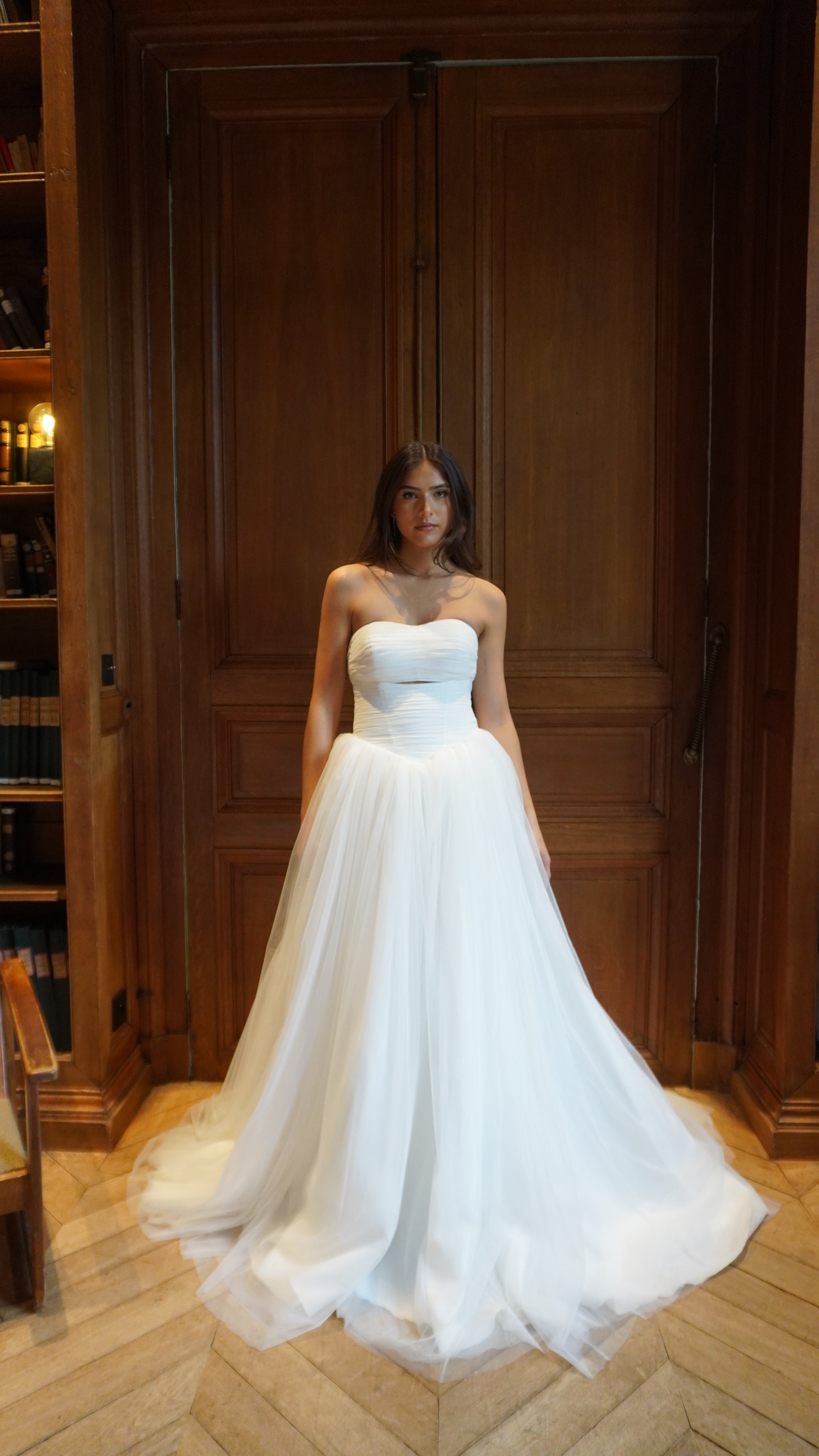 Robe Bustier Princesse En Tulle Royal