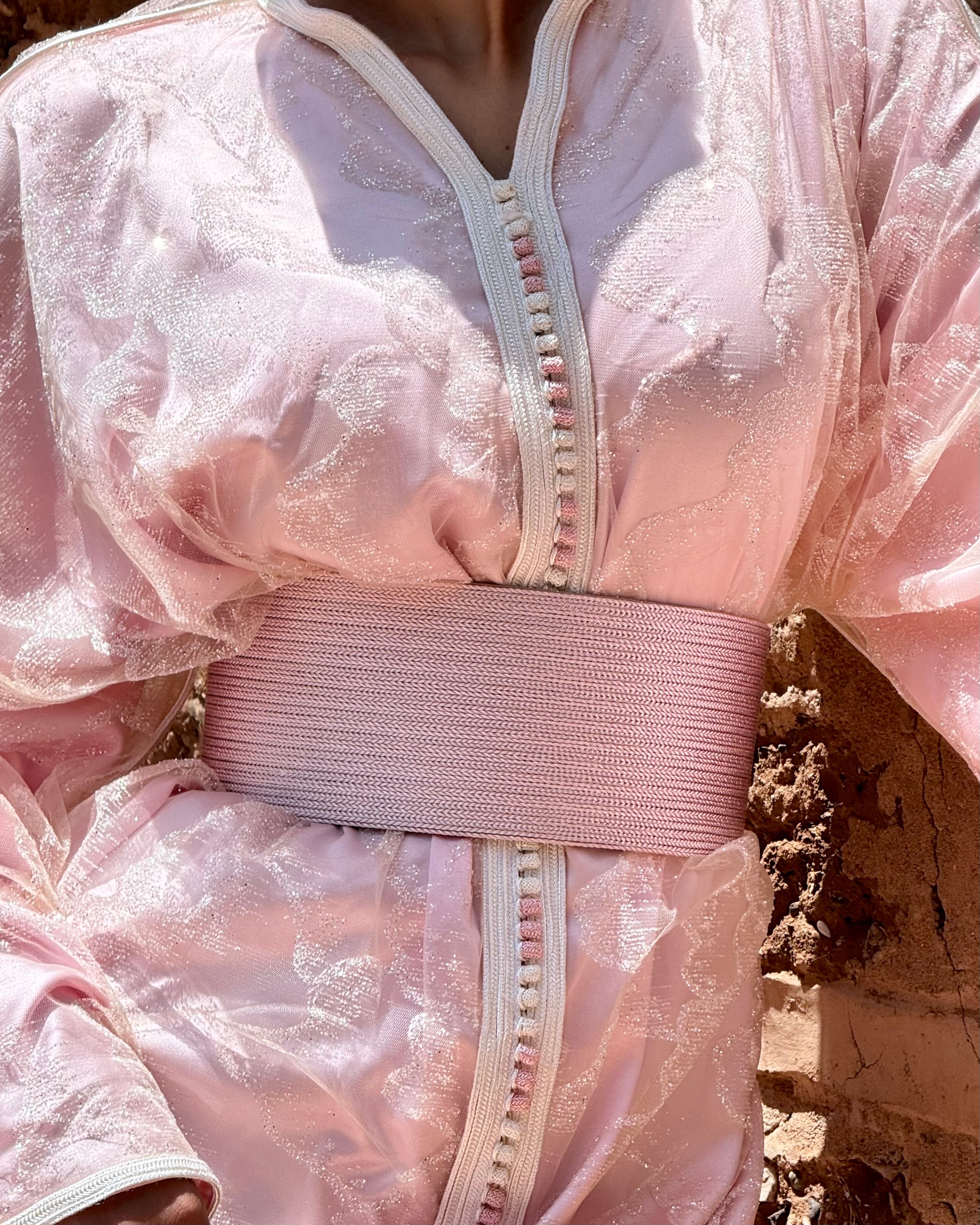 Wide Trimmings Belt – Lacing