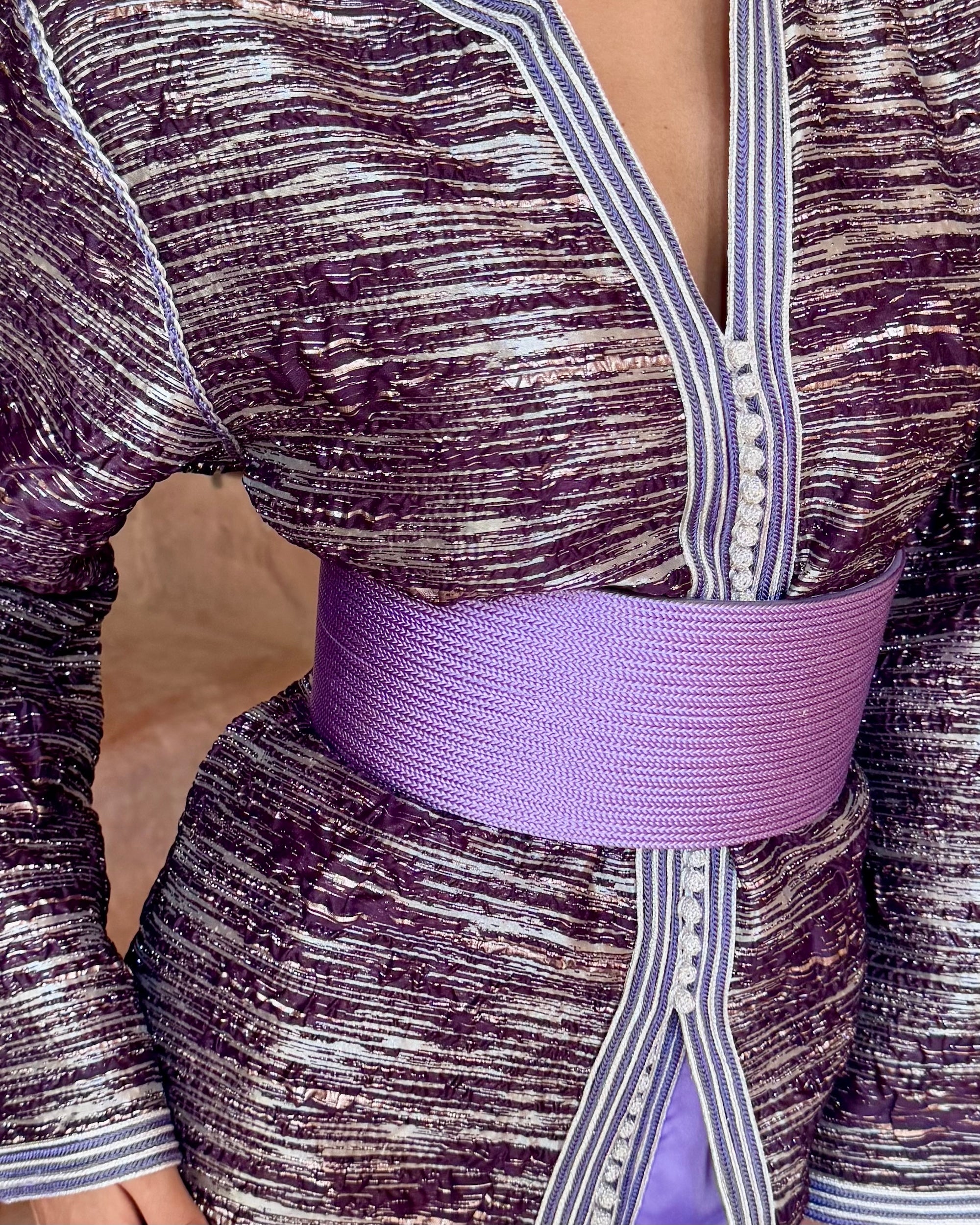 Wide Trimmings Belt – Lacing